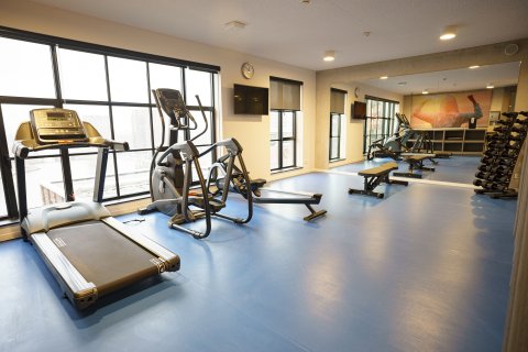Fitnessruimte Familiehuis Daniel den Hoed